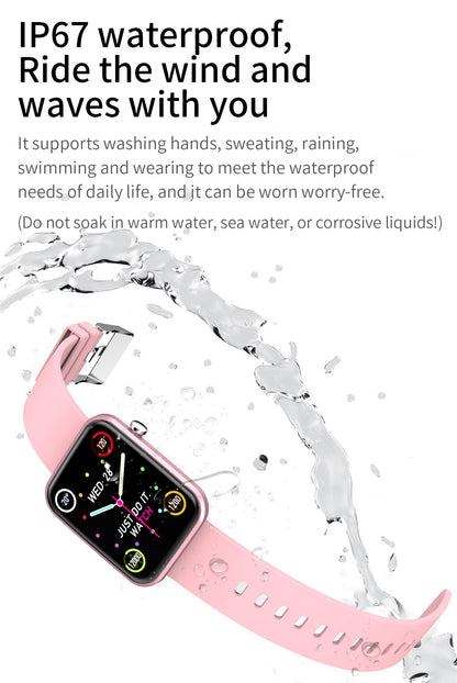 Advanced Smartwatch | 3 Bands + Wellness & Activity Tracker
