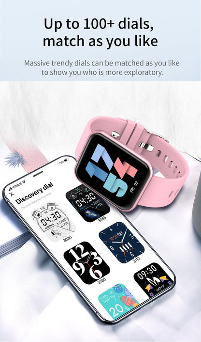 Advanced Smartwatch | 3 Bands + Wellness & Activity Tracker