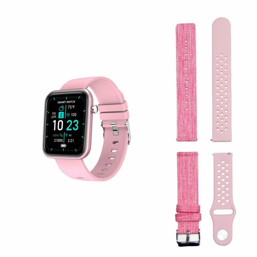 Advanced Smartwatch | 3 Bands + Wellness & Activity Tracker