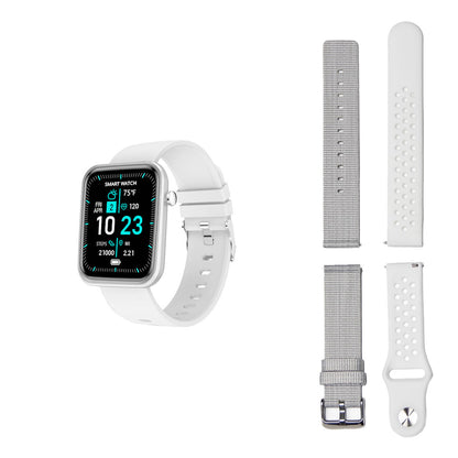 Advanced Smartwatch | 3 Bands + Wellness & Activity Tracker
