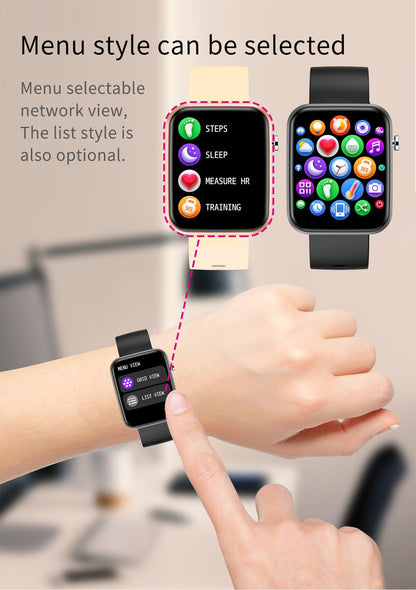 Advanced Smartwatch | 3 Bands + Wellness & Activity Tracker