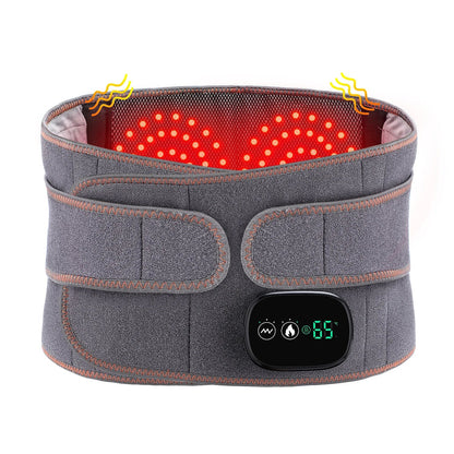 Heat Therapy Lumbar Massager Belt