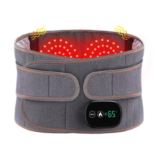 Heat Therapy Lumbar Massager Belt