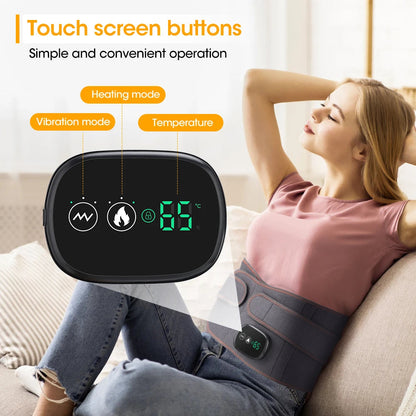 Heat Therapy Lumbar Massager Belt