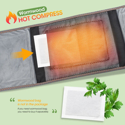 Heat Therapy Lumbar Massager Belt