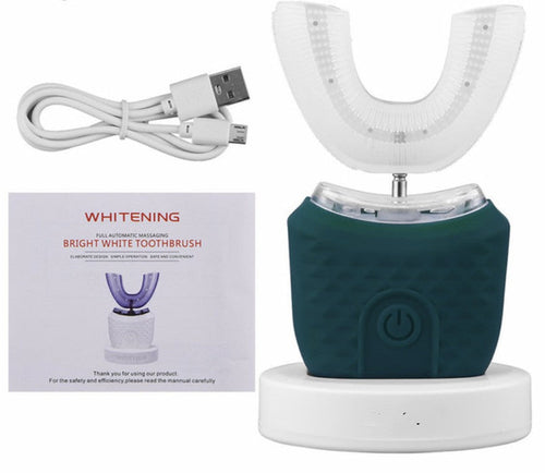 360° Ultrasonic Electric Toothbrush | Blue Light Whitening | 3 Modes