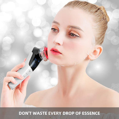 5-in-1 Ultrasonic EMS Facial Massager | Anti-Aging Skin Device