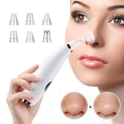 Blackhead Vacuum Pore Cleanser | 5-Head Microdermabrasion Device