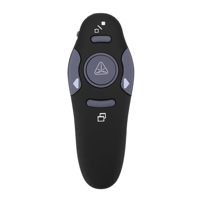 Wireless Presenter with Red Laser Pointer | 2.4GHz USB | Plug & Play