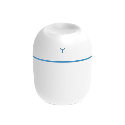 USB Ultrasonic Humidifier & Aroma Diffuser | LED Night Light | 3 Colors
