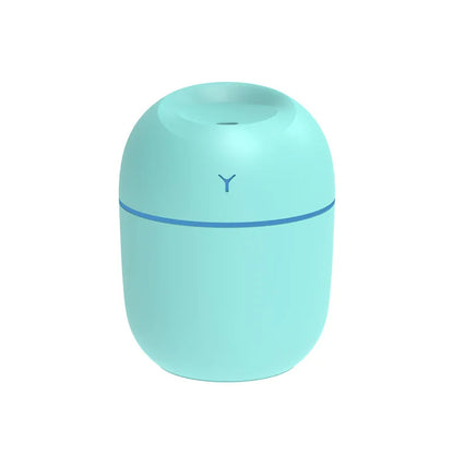 USB Ultrasonic Humidifier & Aroma Diffuser | LED Night Light | 3 Colors