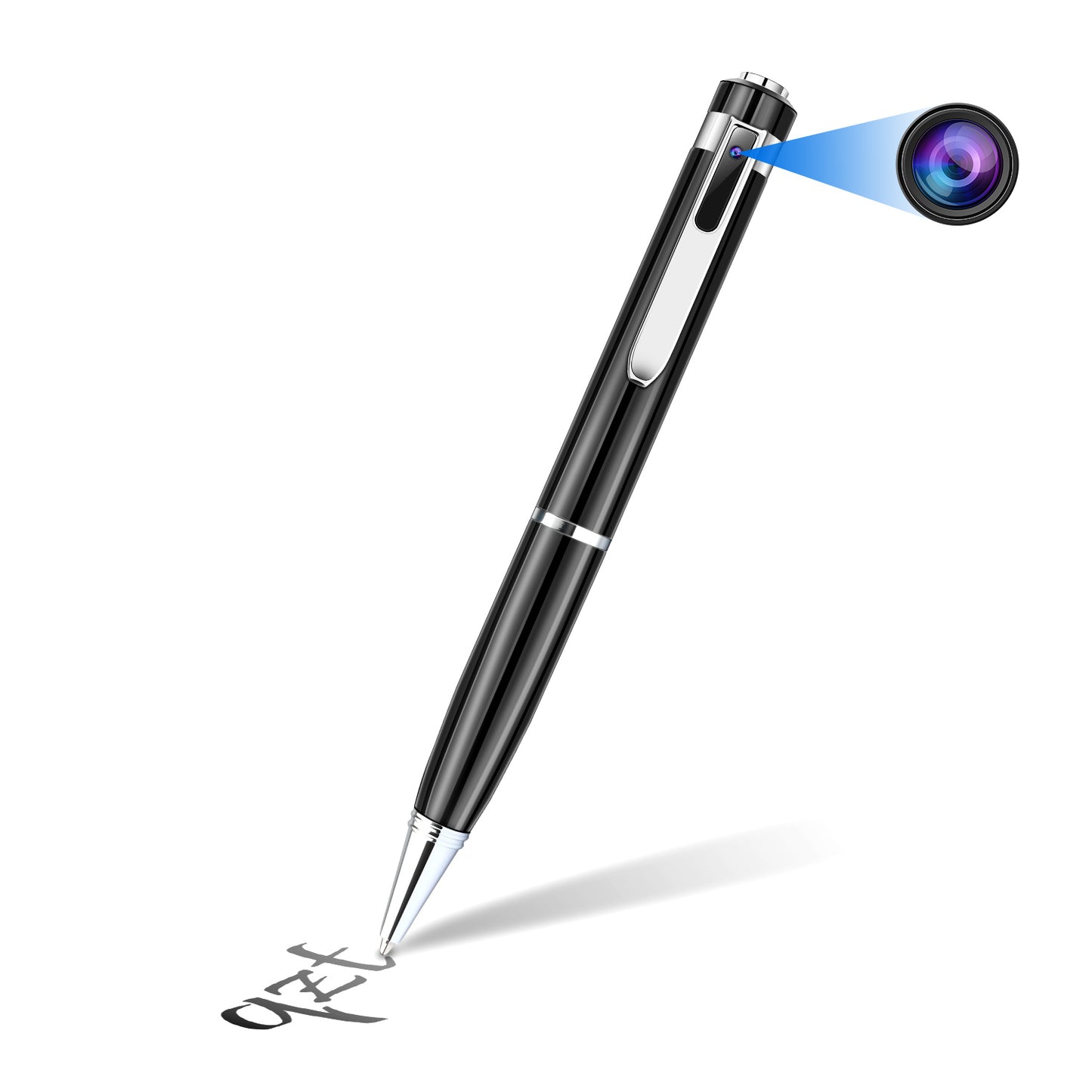 1080P HD Hidden Camera Pen | Covert Recording + 5 Ink Refills