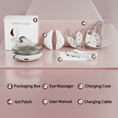 Red Light Eye Therapy Massager | Anti-Wrinkle & Dark Circle Device